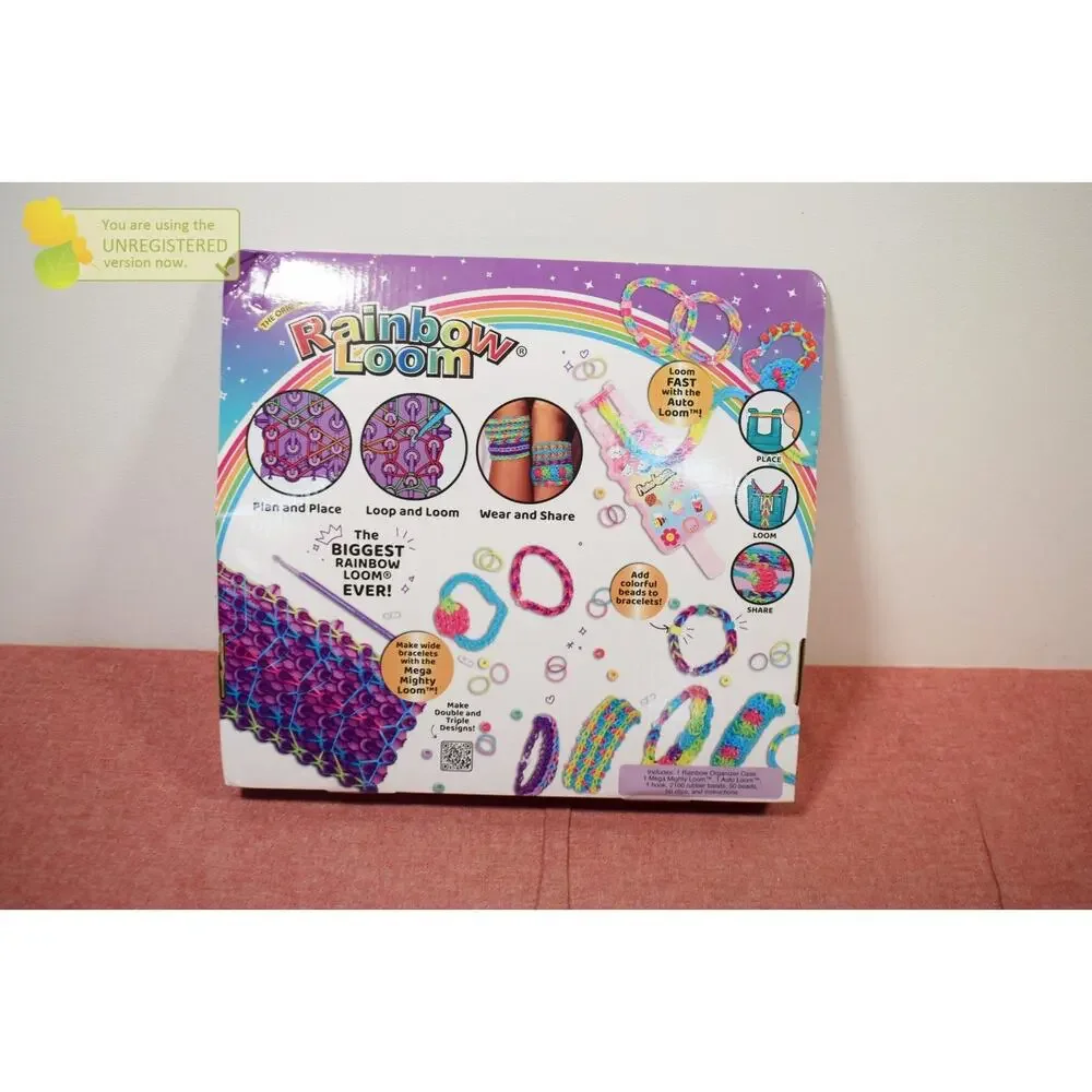 Rainbow Loom Mega Mighty Case Jewelry Kit
